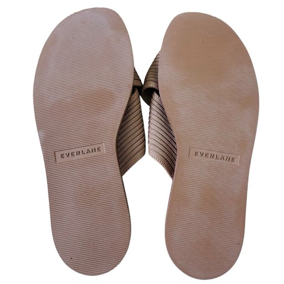 Everlane The Day Crossover Sandal Reknit Light Taupe - Picture 5 of 7